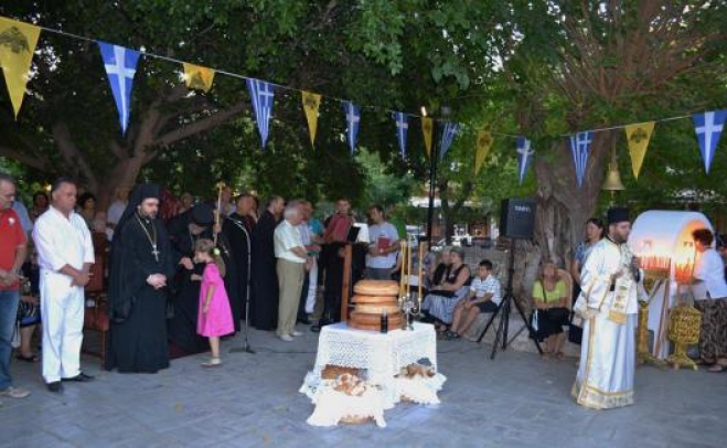 O Εσπερινός της Θεοπρομήτορος Άννης με την παρουσία του Μητροπολίτου Κώου και Νισύρου κ.Ναθαναήλ