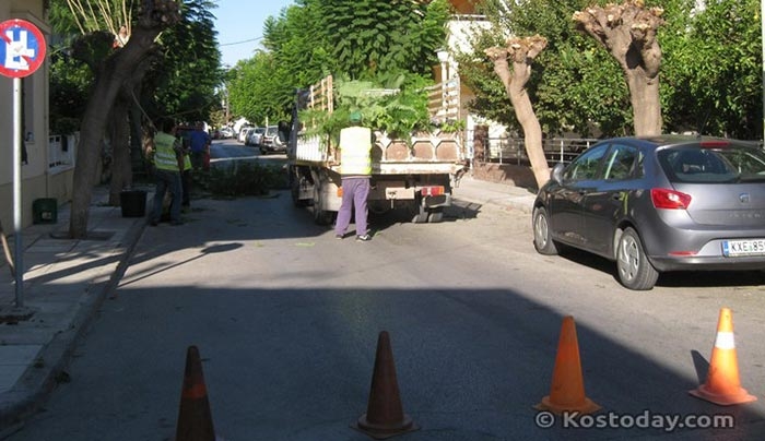 Δήμος Κω: Προγραμματισμένες εργασίες από Δευτέρα 07-08-2017 έως Παρασκευή 11-08-2017