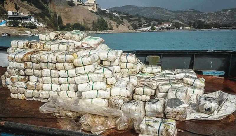 Χώρα τράνζιτ η Ελλάδα για τα ναρκωτικά