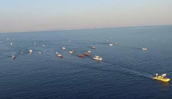 Δεκάδες φουσκωτά συνοδεύουν την εικόνα του Αγίου Αιμιλιανού στη Χίο [βίντεο]
