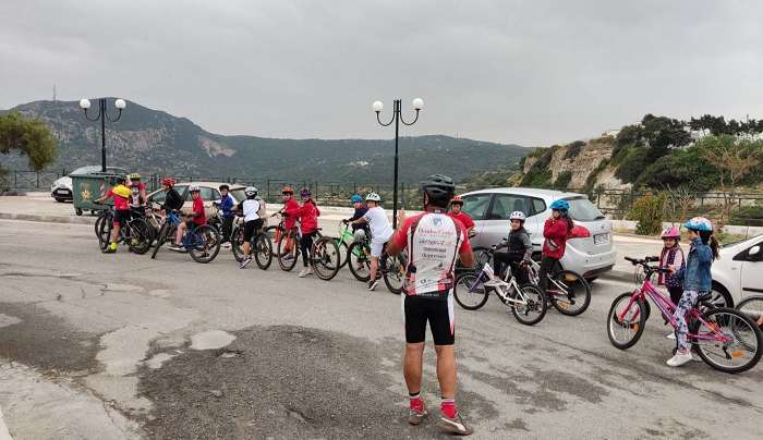 Χείρα συνεργασίας των ποδηλατικών τμημάτων του ΚΑΟ "Φιλίνος" και του ΠΑΣ "Σπάρτακος" με κοινή προπόνηση στην Κέφαλο