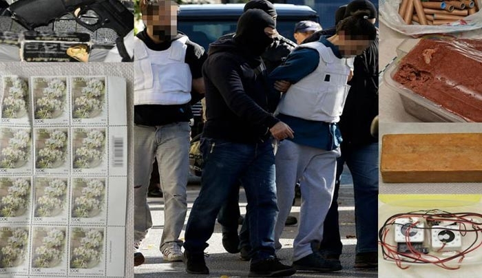 Αυτό είναι το οπλοστάσιο που είχε πάνω του ο 29χρονος