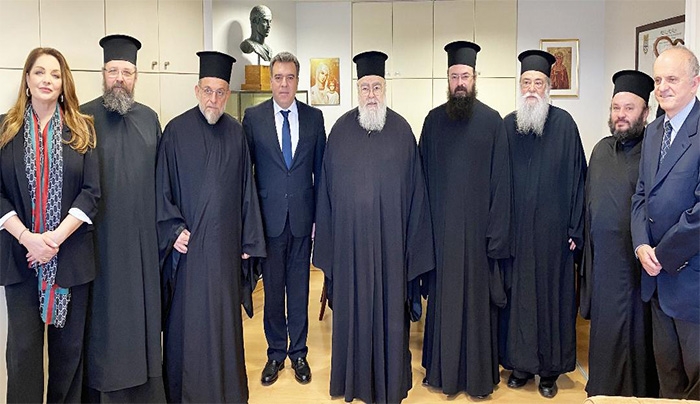 «Συνεδρίασε η κοινή επιτροπή Εκκλησίας και Υπουργείου Τουρισμού για την ανάπτυξη του προσκυνηματικού και θρησκευτικού τουρισμού»