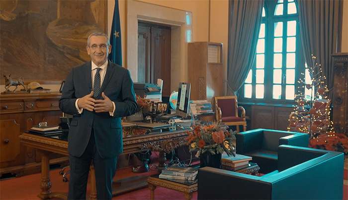 Πρωτοχρονιάτικο μήνυμα του Περιφερειάρχη Νοτίου Αιγαίου, Γιώργου Χατζημάρκου. (ΒΙΝΤΕΟ)