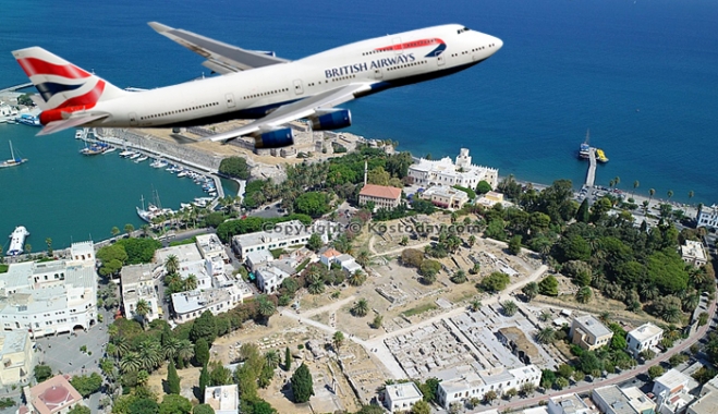 British Airways: Σύνδεση Λονδίνου - Κω δύο φορές την εβδομάδα
