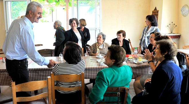 Περιοδεία Μαχαιρίδη σε χωριά της Νότιας Ρόδου