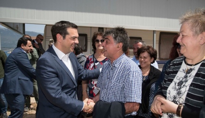 Τσίπρας από Καστελόριζο: «Δεν ήρθα να κάνω διάγγελμα εδώ, ήρθα να εγκαινιάσω έργο»