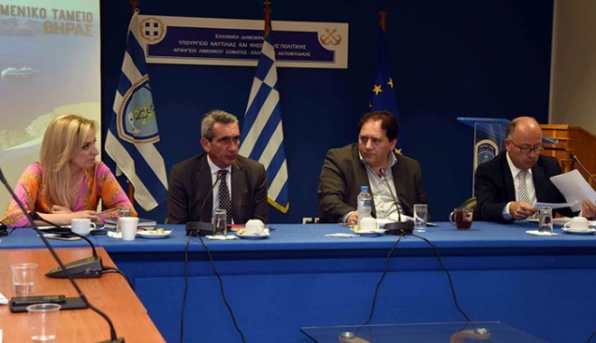 Ο Περιφερειάρχης Γ. Χατζημάρκος, σε ευρεία σύσκεψη για την κρουαζιέρα  στο Υπουργείο Ναυτιλίας και Νησιωτικής Πολιτικής