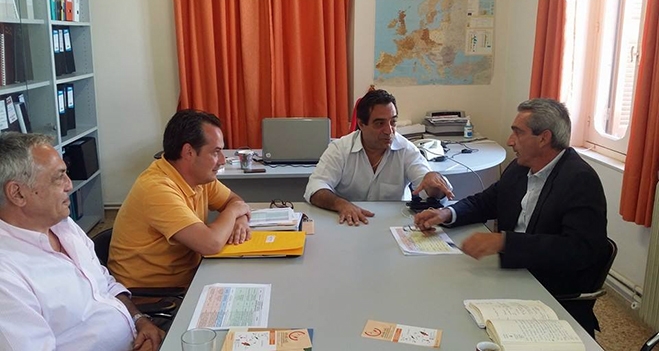 Συναντήσεις Εργασίας του νεοεκλεγέντος Περιφερειάρχη Ν. Αιγαίου κ. Γιώργου Χατζημάρκου