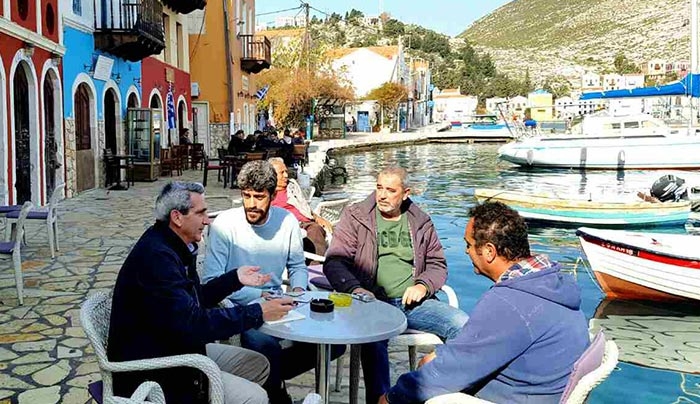 Σε Καστελλόριζο, Ρω και Στρογγύλη ο Περιφερειάρχης Γιώργος Χατζημάρκος