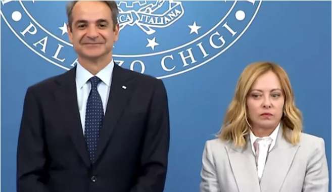 Συνάντηση Μητσοτάκη - Μελόνι: Συμφωνία με την Ιταλία για επενδύσεις 360 εκατ. ευρώ σε καινούργια τρένα και αμαξοστάσια