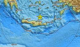 Σεισμός τώρα βόρεια της Κρήτης - Αισθητός σε αρκετές περιοχές