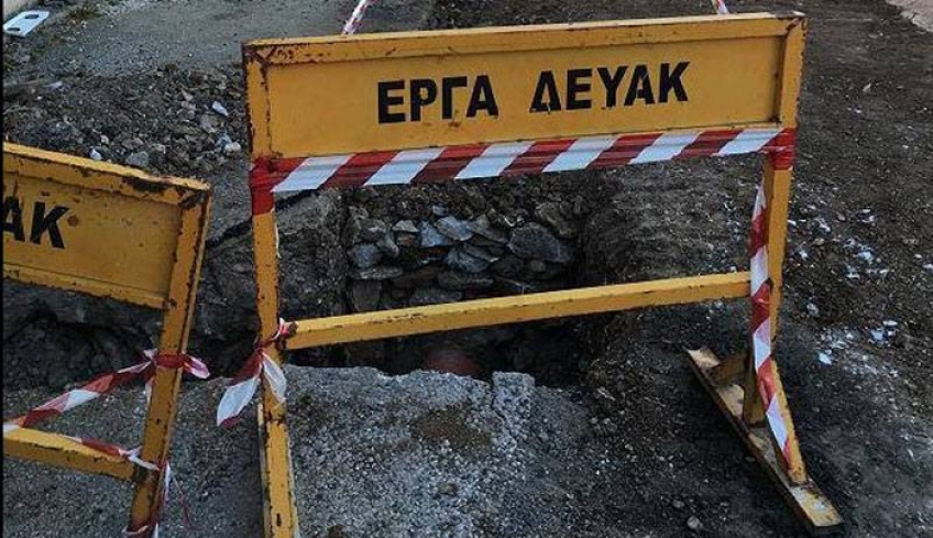 Προγραμματισμένες εργασίες της ΔΕΥΑΚ επί της οδού Πορφυρίου σήμερα 3/07