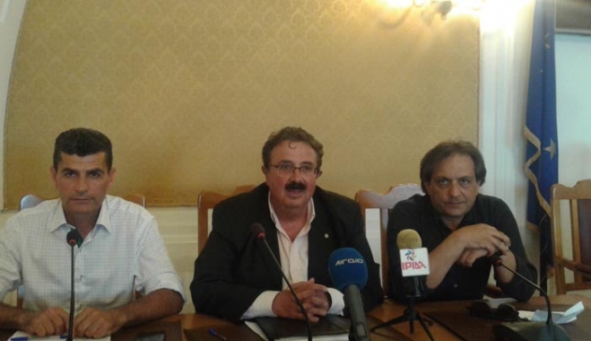 Συνέντευξη τύπου του Προέδρου κ. Μπαριανάκη για τα Σφαγεία Ρόδου