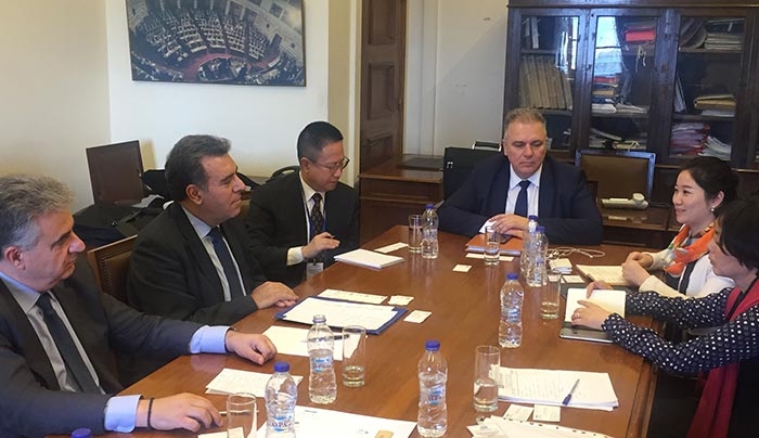 «Συνάντηση του Τομεάρχη Τουρισμού της Ν.Δ., κ. Κόνσολα για την Ελληνοκινεζική επενδυτική συνεργασία στον τουρισμό και το άνοιγμα της τουριστικής αγοράς της Κίνας»