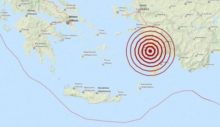 Σεισμός 3,8 Ρίχτερ ανατολικά της Κω
