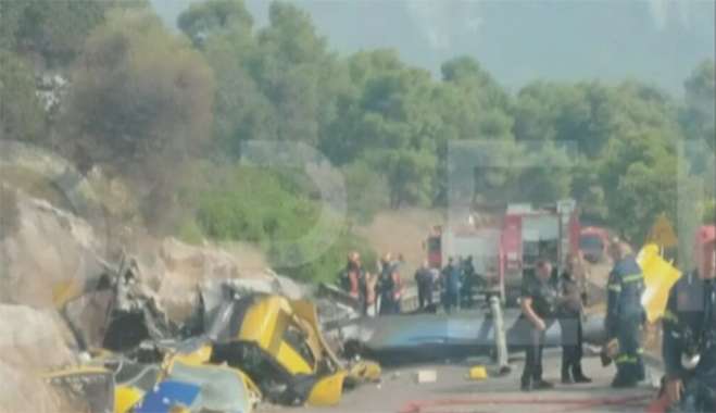 Τραγωδία: Δύο νεκροί από τη σύγκρουση των ελικοπτέρων στην Ψάθα