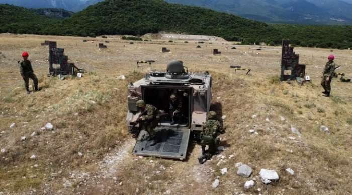 Θερινή στρατιωτική εκπαίδευση της Στρατιωτικής Σχολής Ευελπίδων (ΣΣΕ), στην περιοχή της Καναπίτσας Λιτοχώρου το καλοκαίρι του 2024  ΥΠΕΘΑ/ΔΝΣΗ ΕΝΗΜΕΡΩΣΗΣ/INTIME NEWS