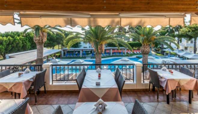 Η φωτογραφία είναι από το Palladium hotel στο Μαρμάρι της Κω