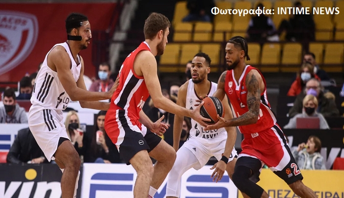 Euroleague: Κανένα έλεος από τον Ολυμπιακό, διέσυρε 89-54 τη Βιλερμπάν