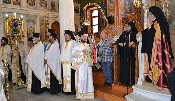 Ὑποδοχὴ τοῦ Ἱεροῦ Λειψάνου τοῦ Ἁγίου Νικήτα τοῦ Νισυρίου στὴν Κῶ