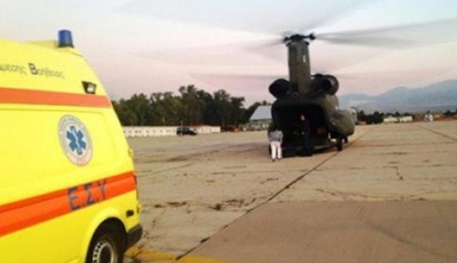 Αεροδιακομιδή: Διασωληνωμένος στην εντατική 20χρονος άνδρας
