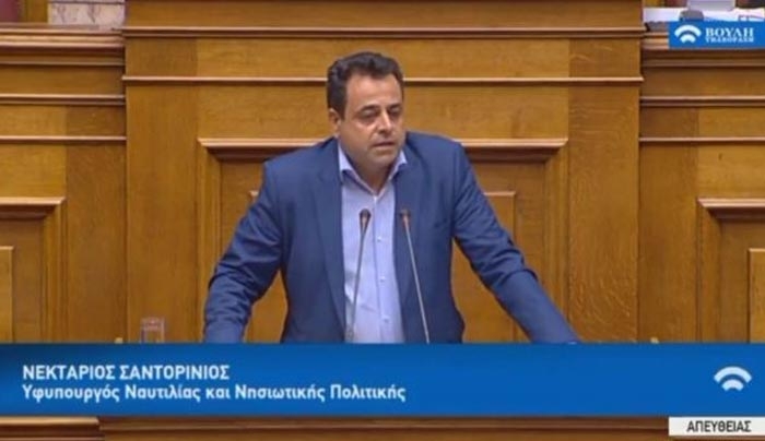 Επίσκεψη Νεκτάριου Σαντορινιού και Νίκου Παππά σε Λειψούς, Αρκιούς, Αγαθονήσι