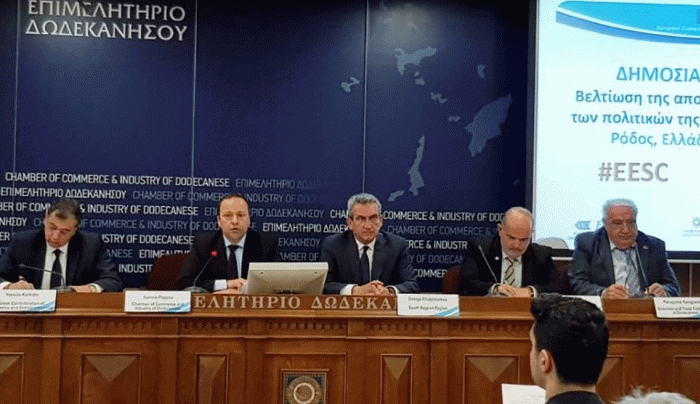 Γ. Χατζημάρκος: Να περάσει στα Επιμελητήρια και στους φορείς των παραγωγικών τάξεων η διαχείριση των ευρωπαϊκών προγραμμάτων για τις μικρομεσαίες επιχειρήσεις