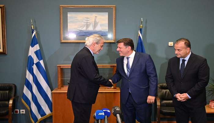 Τελετή παράδοσης – παραλαβής υπουργείου Ναυτιλίας και Νησιωτικής Πολιτικής