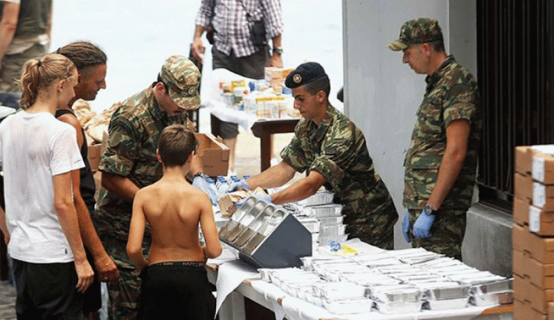 Οι Ενοπλες Δυνάμεις ξελασπώνουν το κράτος-Και στη Δωδεκάνησο