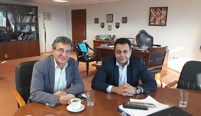 Στον Υφυπουργό Ναυτιλίας και Νησιωτικής Πολιτικής Νεκτάριο Σαντορινιό ο βουλευτής Δωδεκανήσου Ηλίας Καματερός για τη νησιωτικότητα