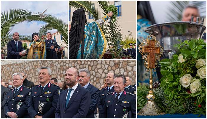 Εορτασμός των Θεοφανείων και Τελετή Αγιασμού των Υδάτων στο Αρχηγείο της Ελληνικής Αστυνομίας