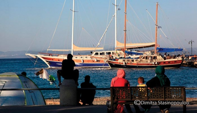 Τα αποθέματα ανθρωπιάς περισσεύουν στα νησιά, αλλά στερεύουν όλα τα άλλα.