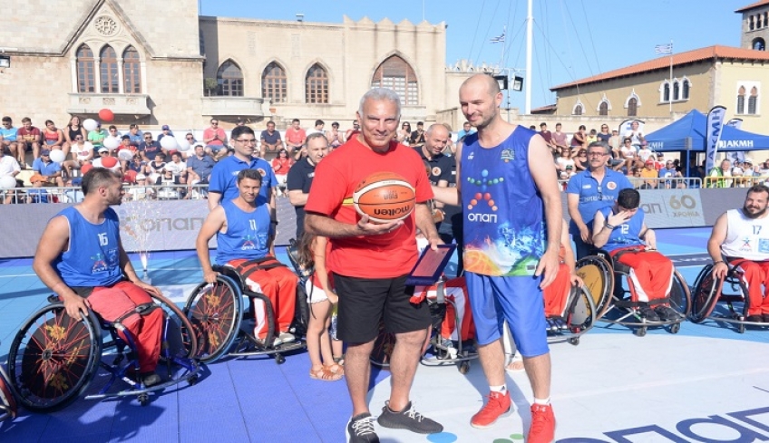 Η δήλωση του Νίκου Γκάλη για το GalisBasketball 3on3 στην Κω