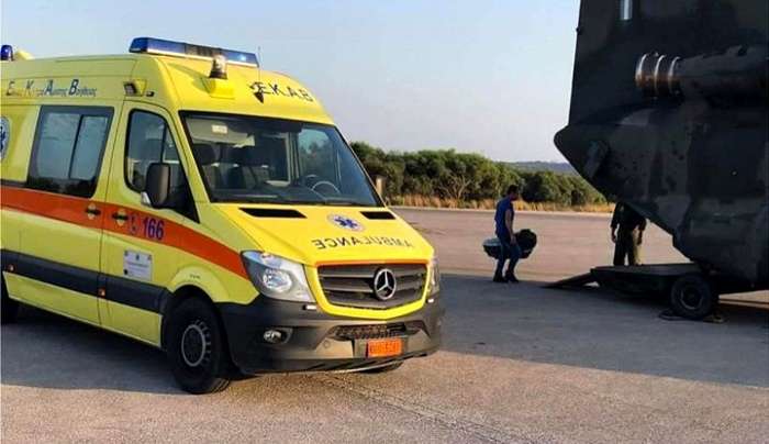 Αεροδιακομιδή 10χρονου από την Αστυπάλαια στο Ηράκλειο