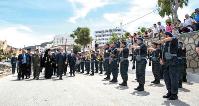 Επίσκεψη Παναγιώτη Κουρουμπλή και Δημήτρη Γάκη στην Κάρπαθο
