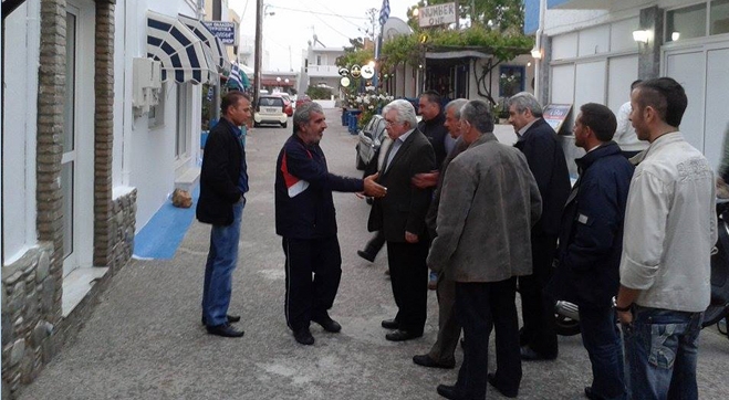 Περιοδεία Παυλίδη σε Μαστιχάρι,Αντιμάχεια,Καρδάμαινα (foto)