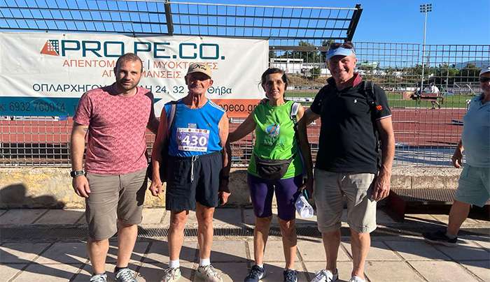 Σάρωσαν τα μετάλλια στο Πανελλήνιο Πρωτάθλημα Στίβου βετεράνων στη Θήβα οι αθλητές του Φειδιππίδη Κω!