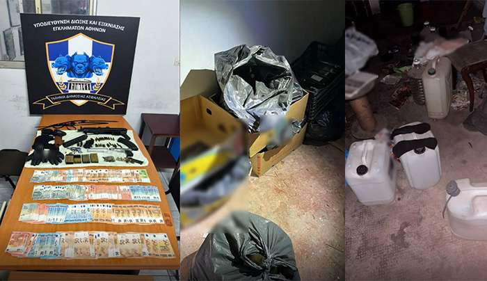 Εξαρθρώθηκε συμμορία που παρήγαγε και διακινούσε λαθραία αλκοολούχα ποτά σε καταστήματα σε περιοχές της Αττικής