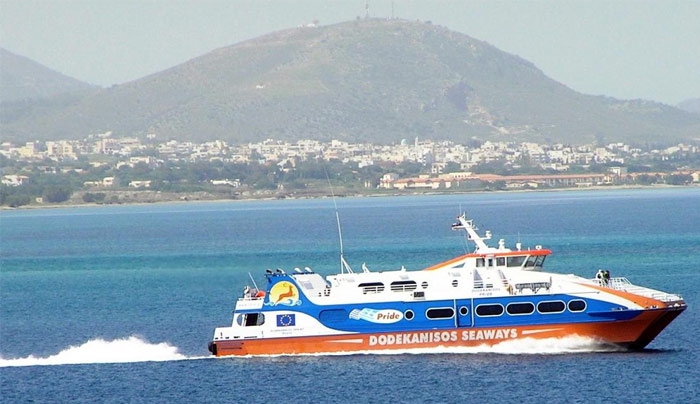 Το δρομολόγιο του καταμαράν «Dodekanisos Express» που δεν πραγματοποιήθηκε τη Δευτέρα, θα εκτελεστεί την Τετάρτη