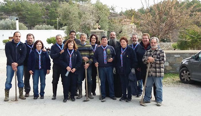Δενδροφύτευση από την Περιφέρεια Νοτίου Αιγαίου και το Περιφερειακό Φυτώριο στην περιοχή «Θάρρι» (φωτό)