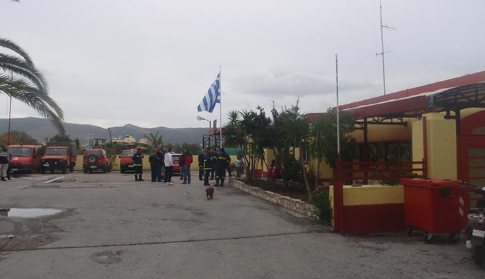 Ευχαριστήριο Πυροσβεστικής Υπηρεσίας στην Εταιρεία ΞΥΛΟΜΕΤΑΛ