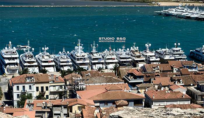 ΑΡΓΟΛΙΔΑ -ΔΕΚΑΔΕΣ ΠΟΛΥΤΕΛΗ ΣΚΑΦΗ  ΣΤΟ ΛΙΜΑΝΙ ΤΟΥ ΝΑΥΠΛΙΟΥ ΣΤΑ ΠΛΑΙΣΙΑ ΤΗΣ ΕΚΘΕΣΗΣ 9 MEDITERRANEAN YACHT SHOW (ΦΩΤΟ)