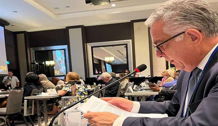 Ο Βασίλης  Α. Υψηλάντης επικεφαλής της Ελληνικής Αντιπροσωπείας  στην 49η Γενική  Διακοινοβουλευτική Συνέλευση της Γαλλοφωνίας  στο Μόντρεαλ
