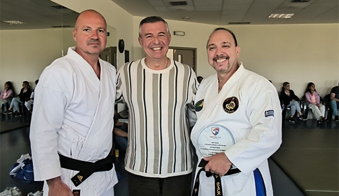 Επιτυχημένο το σεμινάριο jujitsu από τον Σύλλογο «ΑΕΤΟΣ Κω» με τον αθλητικό διευθυντή, Πάτροκλο Μακρή