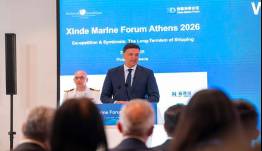 Β. Κικίλιας στο “Xinde Marine Forum Athens 2026”: «Στα λιμάνια μας  η ασφάλεια επιβατών, νησιωτών και ταξιδιωτών είναι αδιαπραγμάτευτη»