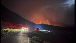 Φωτιά στη Μεσσηνία: Ολονύχτια μάχη με τις φλόγες στην περιοχή Αράχοβα