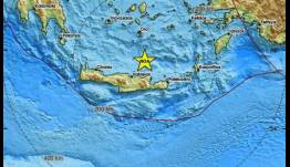 Σεισμός τώρα βόρεια της Κρήτης - Αισθητός σε αρκετές περιοχές